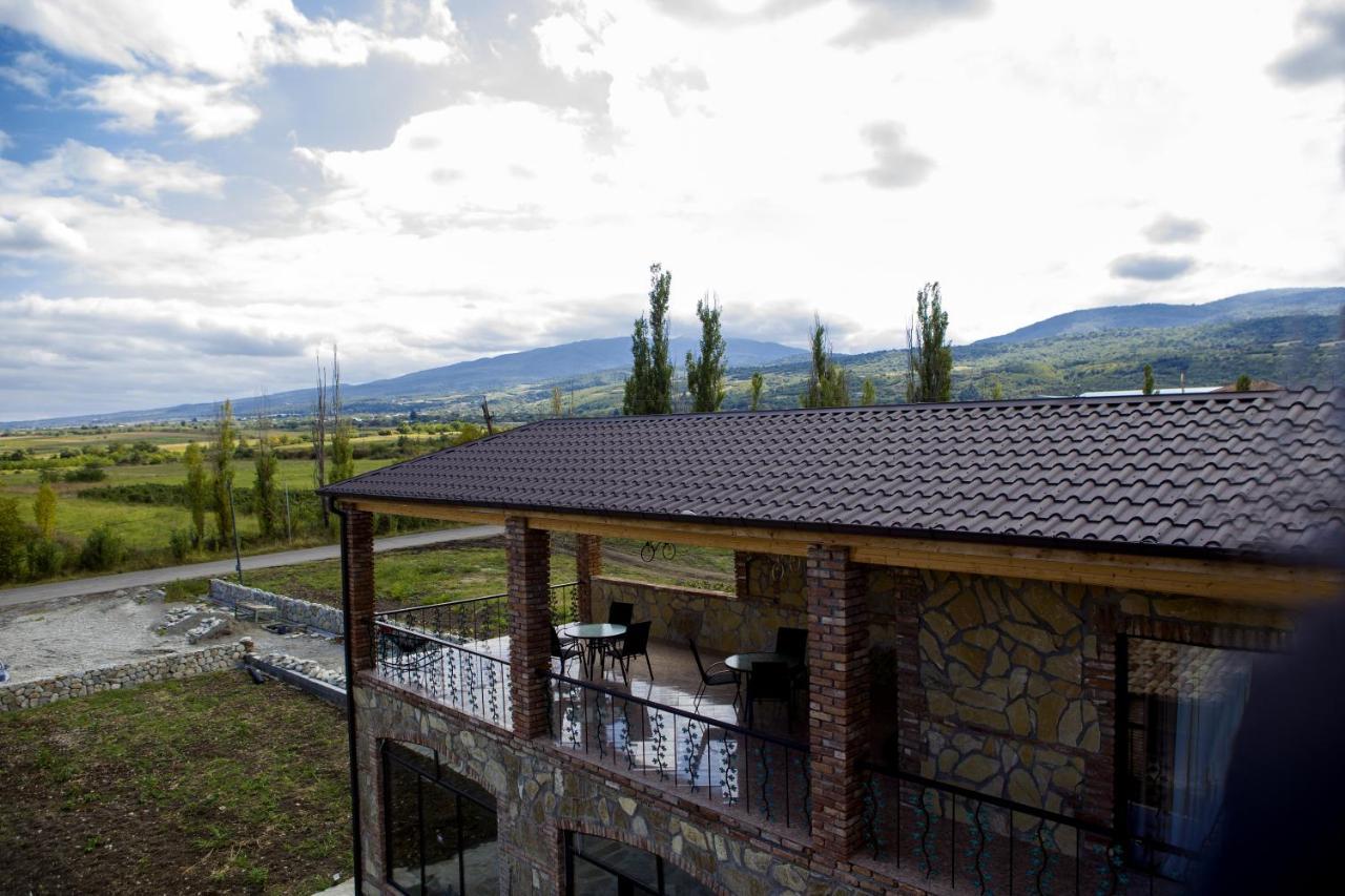 Bekas Wine Cellar Hotell Akhmeta Eksteriør bilde